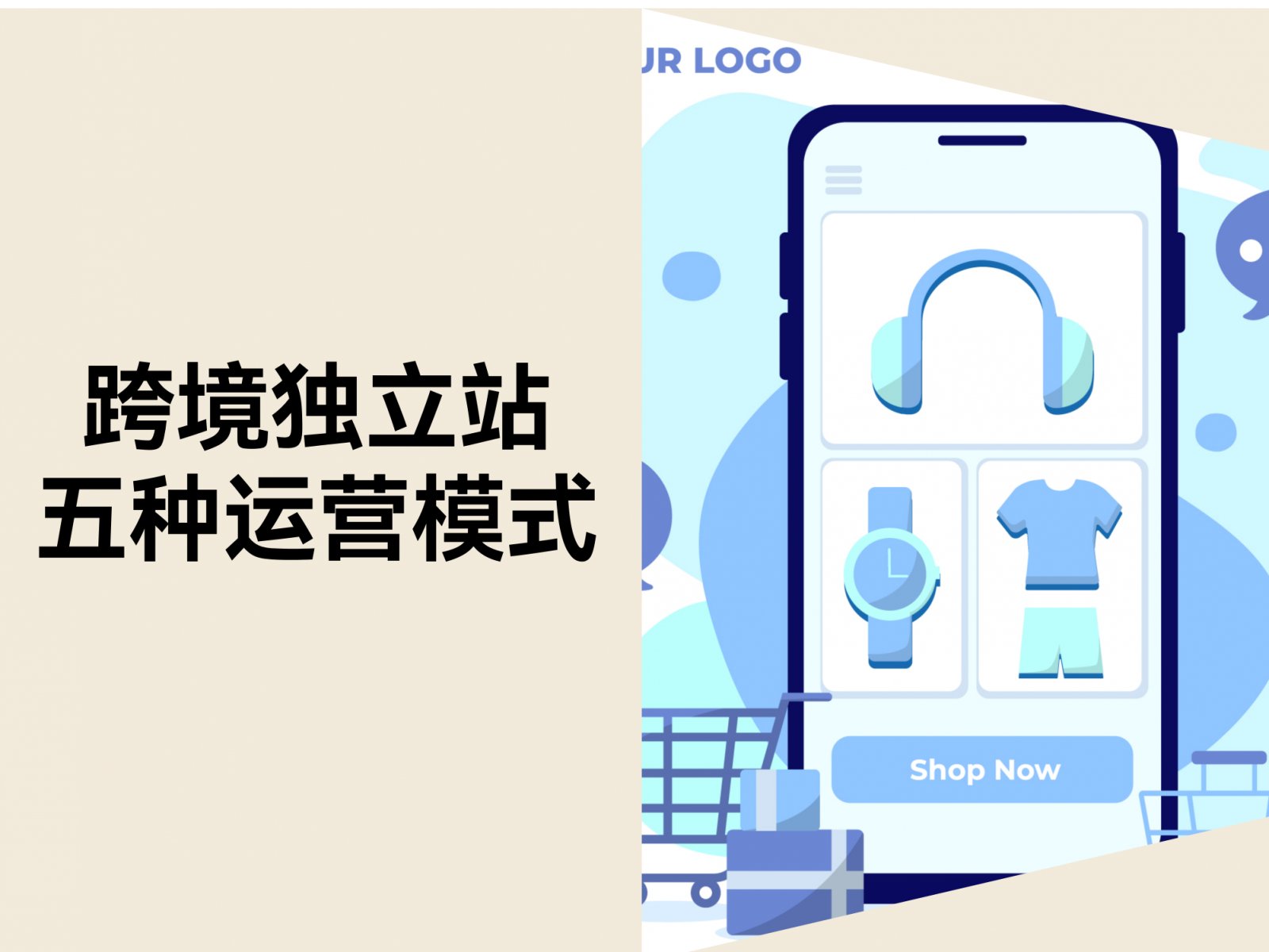 跨境电商独立站指南：五种运营模式、应用场景与选型策略