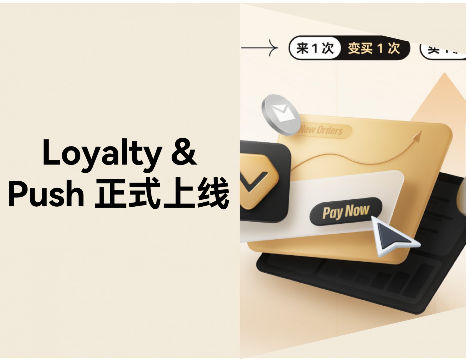 转化停滞、用户沉睡、复购乏力？店匠「Loyalty & Push」帮你激活客户价值