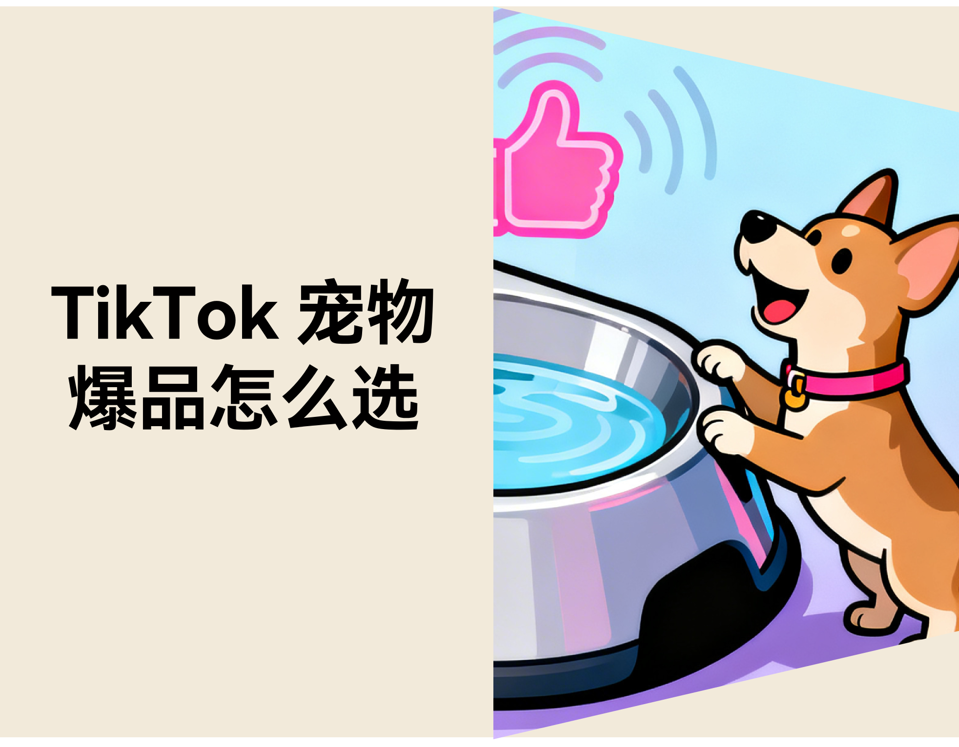 TikTok 宠物爆品怎么选？内容电商时代的选品逻辑