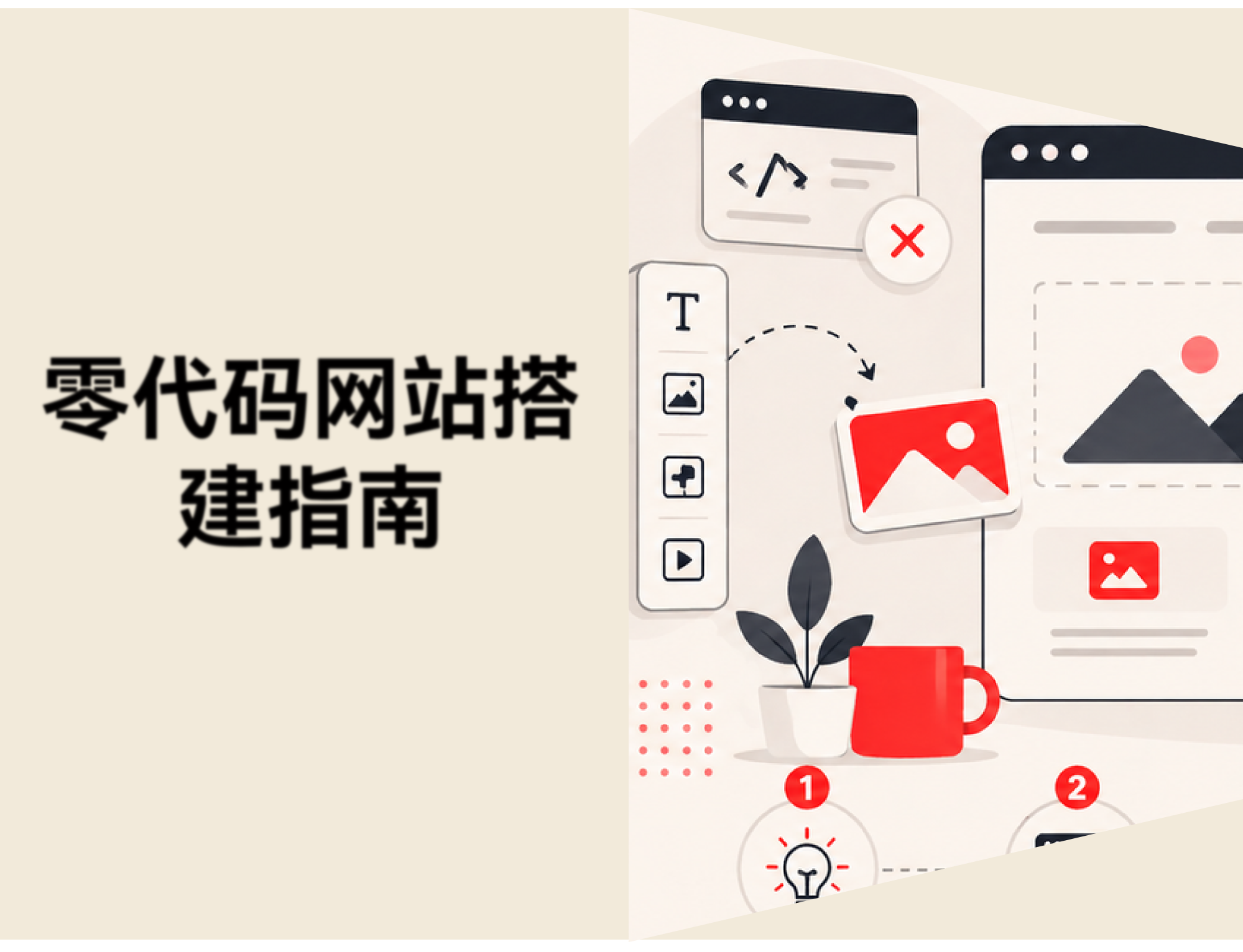 零代码建站指南：用 AI 生成或模板搭建跨境网站（附详细步骤）