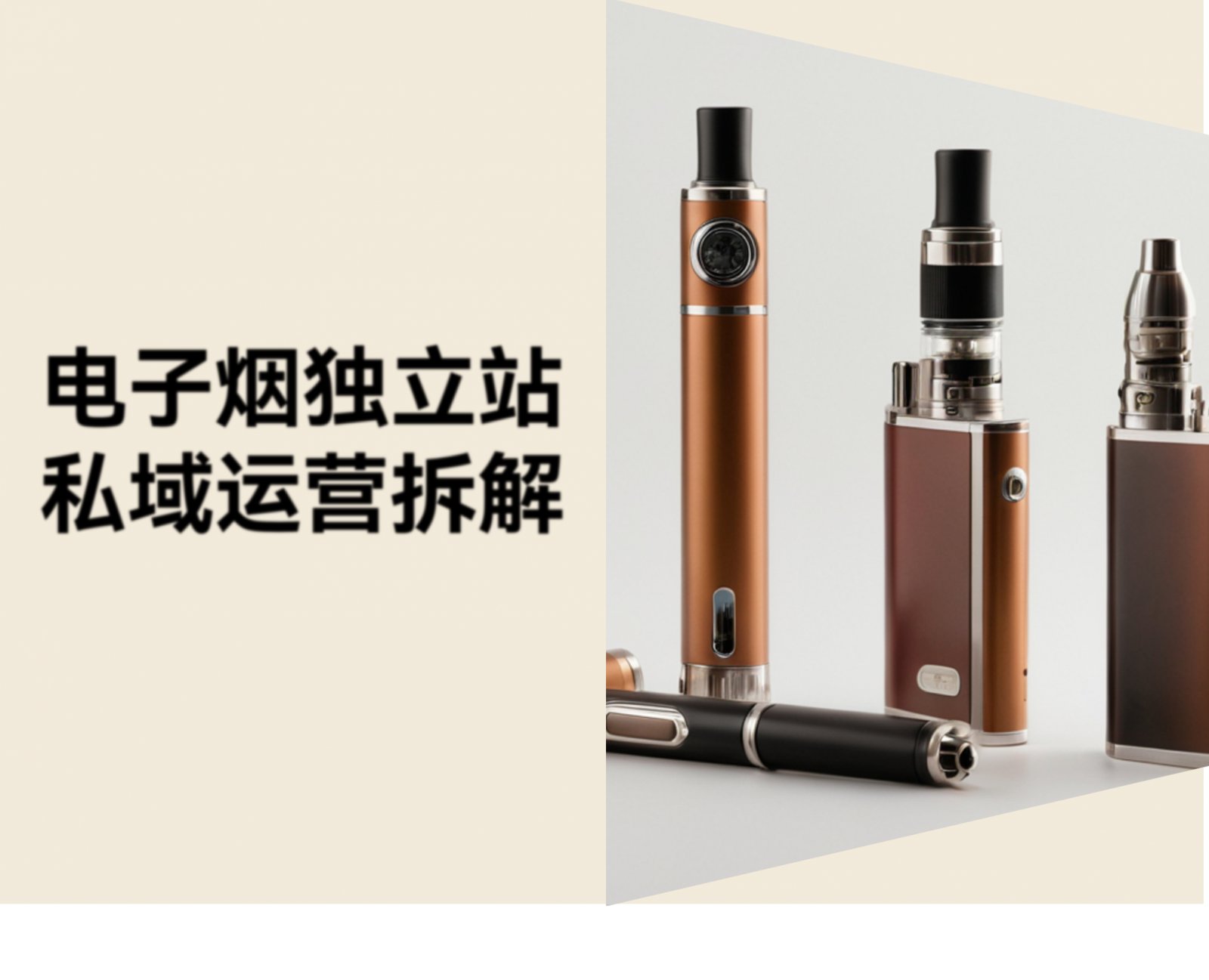 电子烟独立站私域运营攻略：广告受限品类如何实现高频复购？