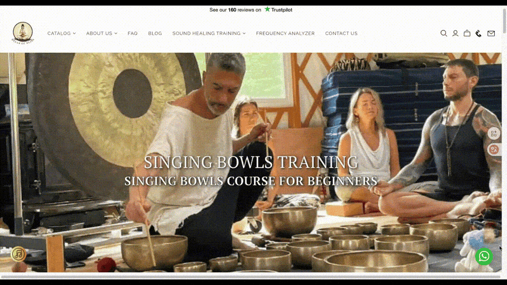 Bells of Bliss 颂钵品牌独立站