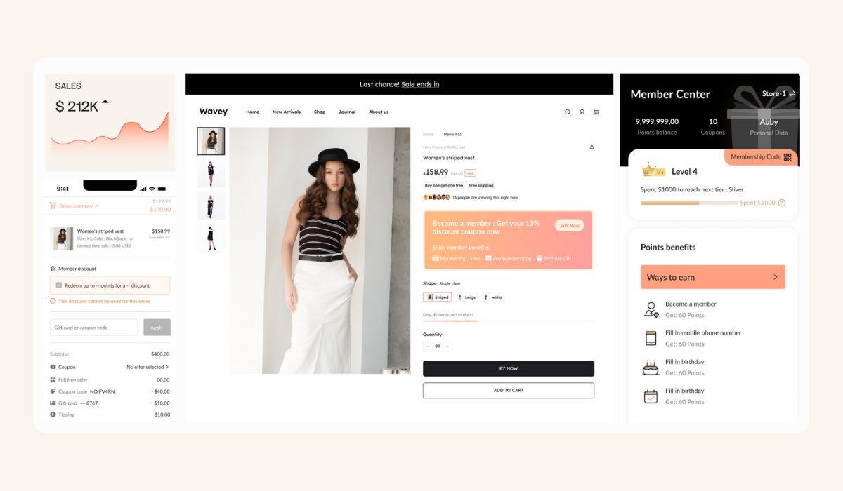 Loyalty & Push 会员与邮件推送插件 Loyalty & Push 会员与邮件推送插件