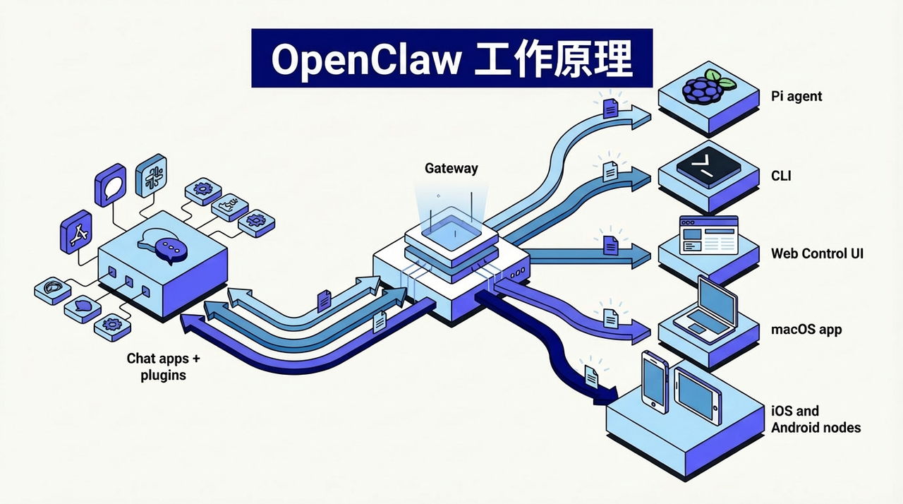 OpenClaw 的工作原理