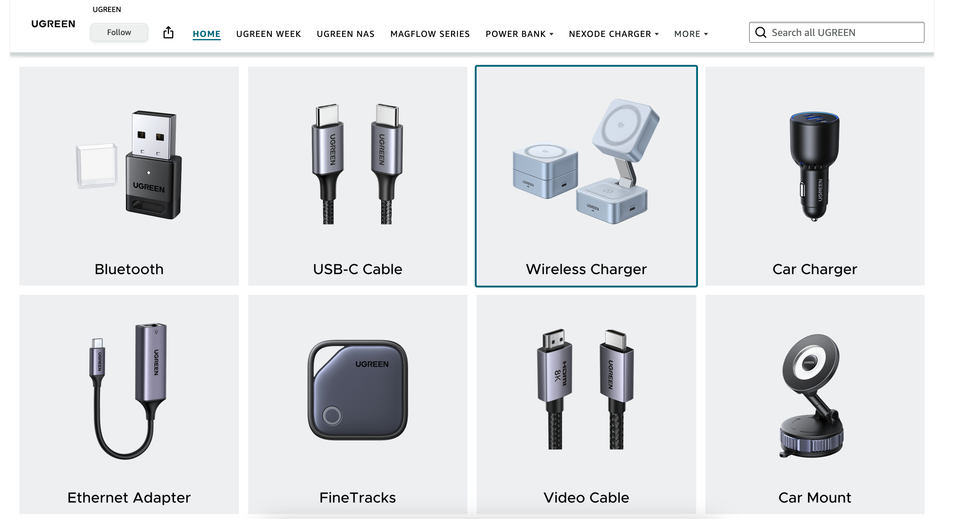 绿联亚马逊品类