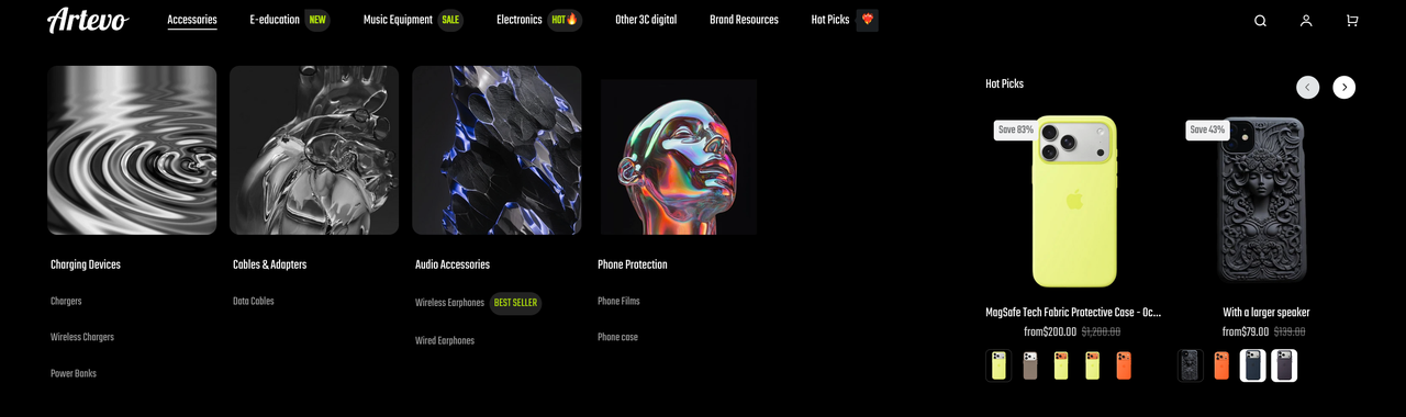 Reformia 导航栏设计