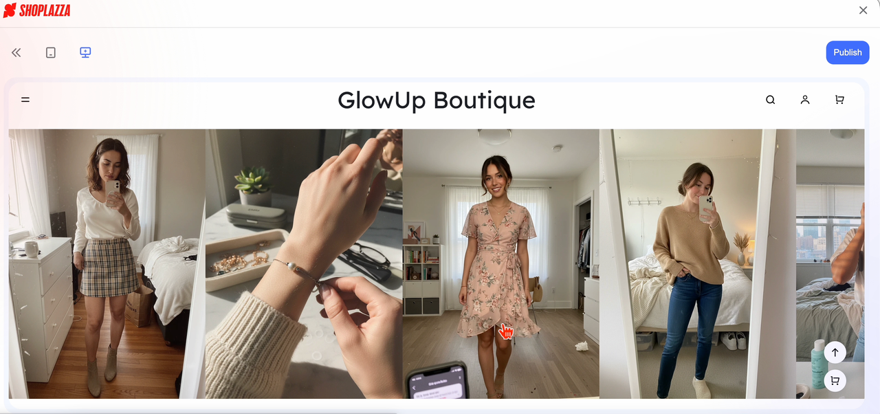 Shoplazza AI 生成展示图
