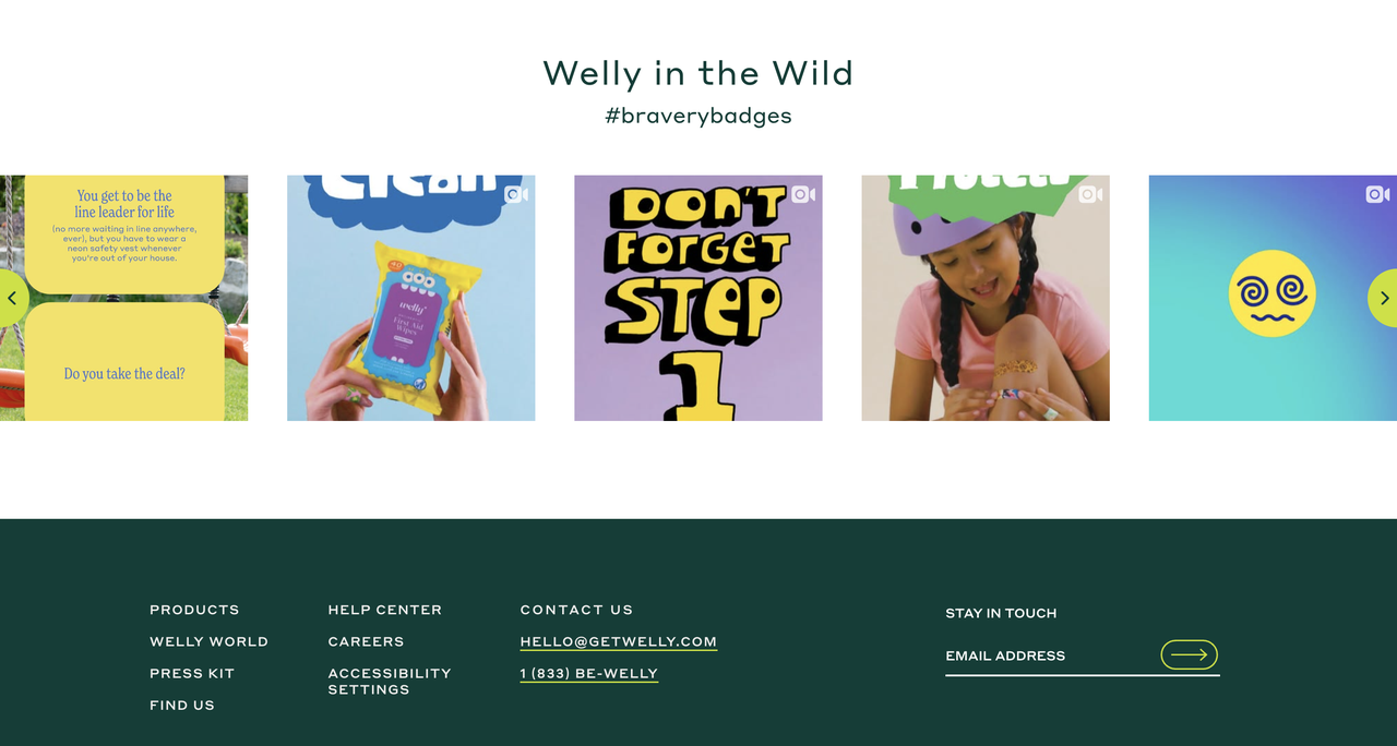 Welly #braverybadges Welly #braverybadges