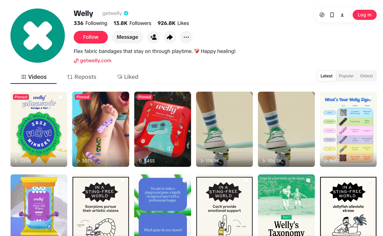 welly 社交媒体账号 welly 社交媒体账号