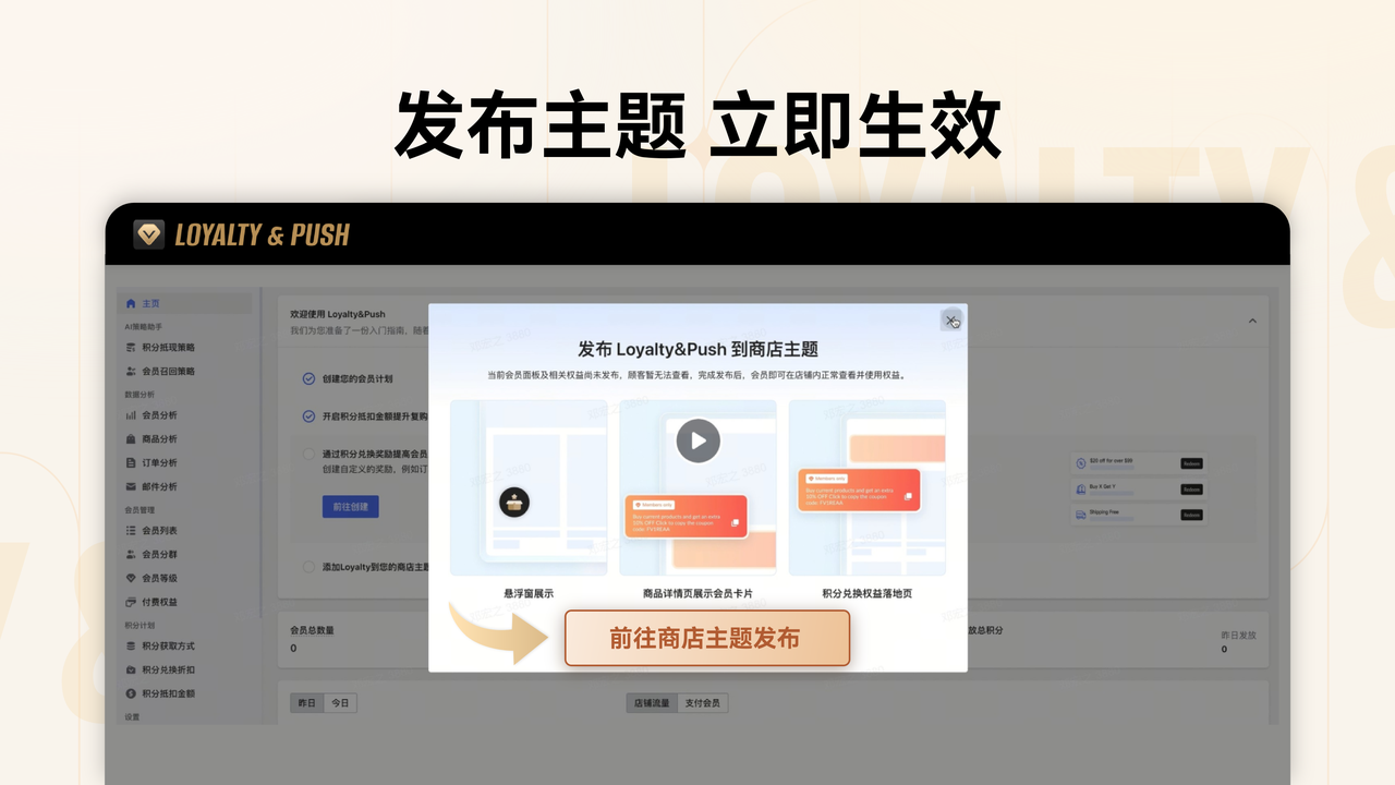 发布主题