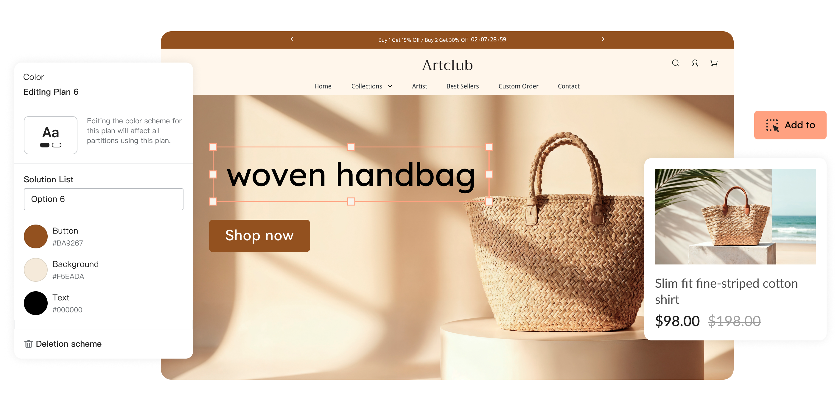 Store preview