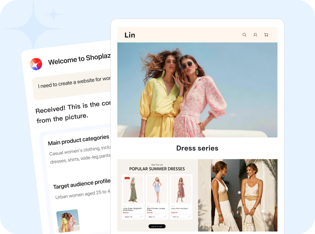 跨境独立站建站平台与电商解决方案 ｜店匠 Shoplazza
